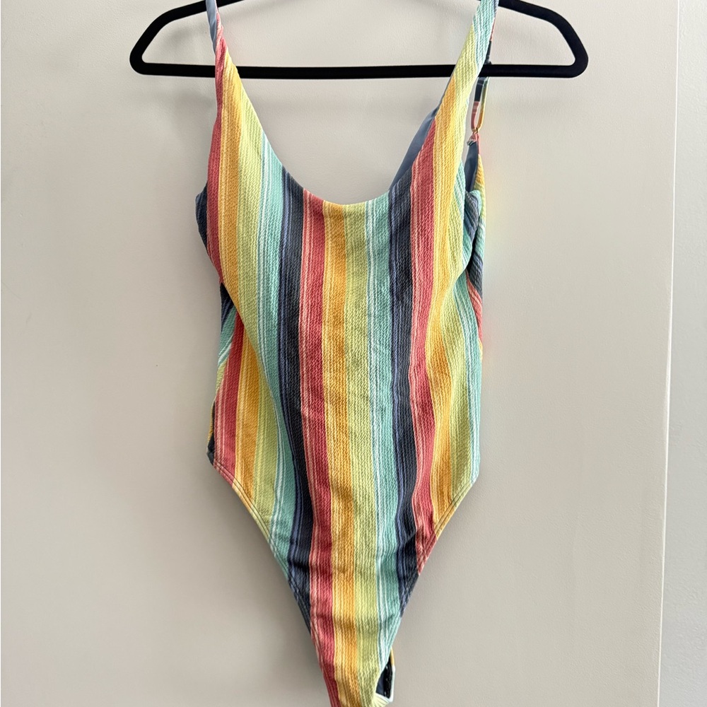 O'Neill Multicolor Striped Swimsuit